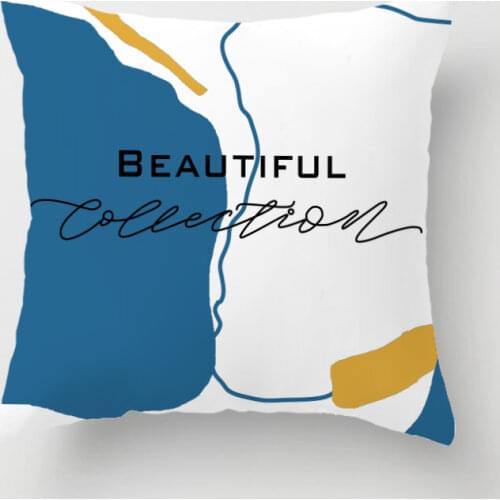 Nordic Cushion Covers Abstract Decorative Pillow Covers for Living Room Geometric Cushion Cover for Sofa Bed Chair Pillow Cases