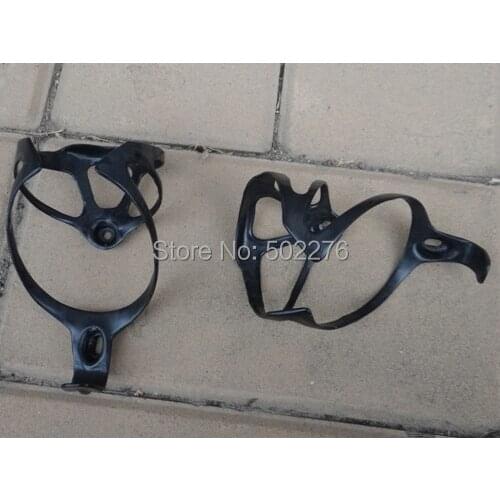 New Carbon Matt MTB Mountain Road Cyclocross TT Bike water Bottle cage bicycle Holder for all Cycling - 2 Pcs ( CG036 )