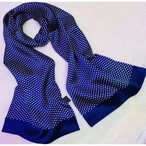 New Vintage 100% Silk Scarf Men Fashion paisley Flowers Pattern Print Double Layer Silk Satin Neckerchiefs #4091