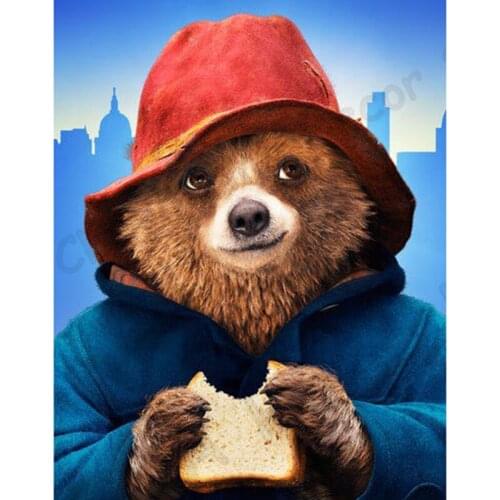 Full Diamond Embroidery Cartoon Bears 5D DIY Diamond Painting Cross Stitch Rhinestone Diamond mosaic sale Christmas gift