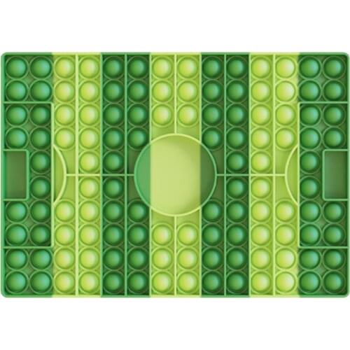 Football Field Chessboard Fidget Toys Antistress Set Push Bubble Fingertip Stress Relief Squeeze Adults Children Sensory Toys