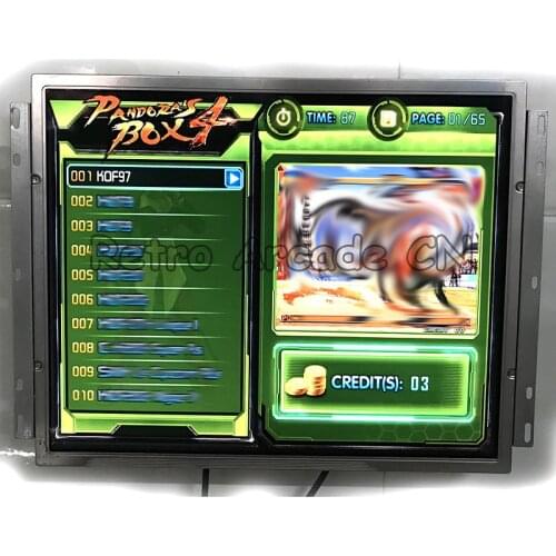 4:3 ratio Arcade Game 32 inch LCD monitor VGA/HDMI output for JAMMA street cabinet MAME display accessories