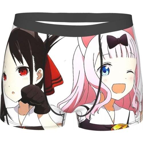 Kaguya sama Love Is War Anime Series Cosplay Underpants Breathbale Panties Man Underwear Comfortable Shorts Boxer Briefs