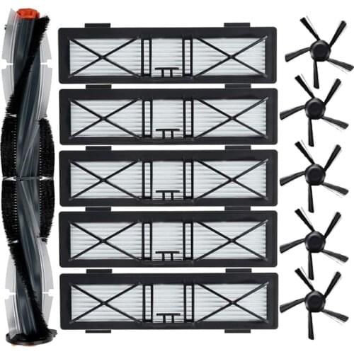 11 Pack for Neato Botvac D3 D4 D5 D6 D7 Vacuum Cleaner Accessories Main Brush Side Brush HEPA Filter