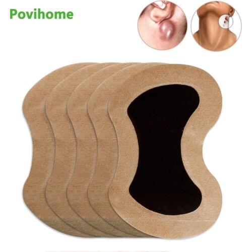 18Pcs Lymphatic Detox Patch Organic Lymphatic Drainage Detox Patch Neck Underarm Lymph Pad Body Relaxation Medical Plaster D3675