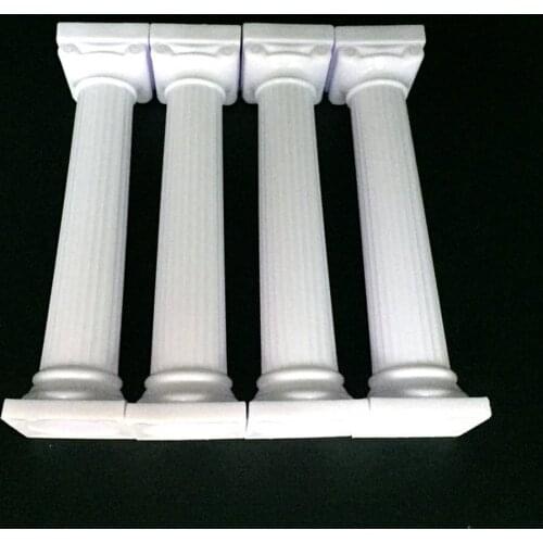 4pcs 12.5cm Multi-layered Cake Roman Column Support Stand Decor Pillars Wedding Cake DIY Cake Decoration Bracket Support Rod