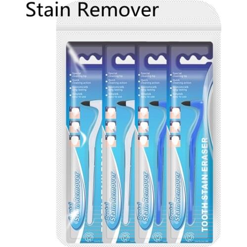 4pcs Orthodontic Tooth brush Tartar/Tea/ Smoke Tooth Stains Eraser Freash Mouth Interdental brush Oral Care Teeth Whitening Tool
