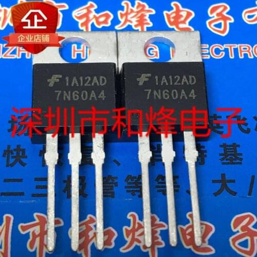 5 Pieces) HGTP7N60A4 7N60A4 TO-220 600V 7A