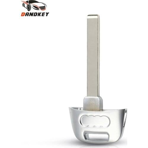 Dandkey Smart Emergency Car Key Remote Insert Blade Blank for Audi A4 A5 Q7 SQ7 2017 2018/ TT 2016-2018 Smart Insert Small Key