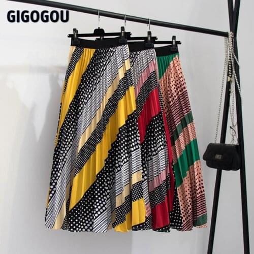 GIGOGOU Women's Midi Skirts