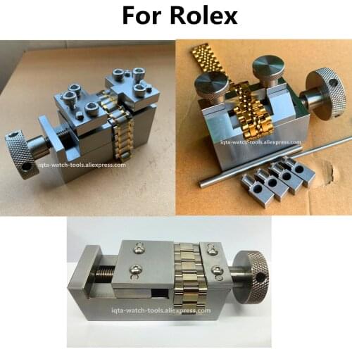 Watch repair tool steel strap disassembly and assembly stainless steel watch metal band dismantle and Install tool for Rlx Watch