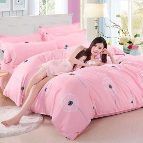 2021 Blue Simple Bedding Set Adult Duvet Cover Sets Includes Quilt Cover And Pillowcase For Summmer