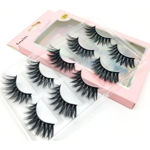Leisurely Beauty 10 Pairs cruelty free vegan faux mink eyelashes 3d faux mink Eyelashes READY TO SHIP Vendor