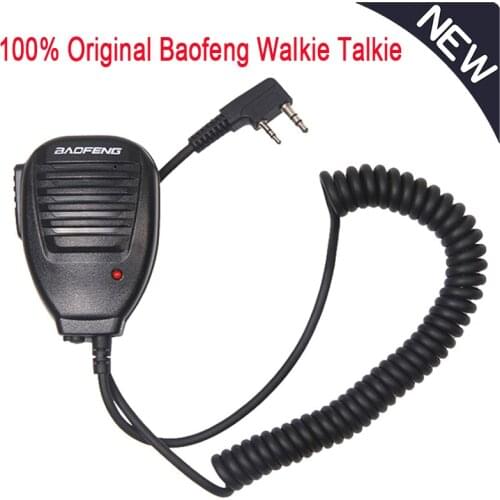 2021 New Speaker Microphone For Baofeng 888S 5R UV82 8D 5RE 5RA Speaker Mic Headset Two Way Radio Walkie Talkie Handheld Mic