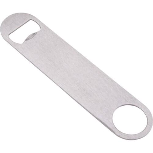 Bottle Openers Heavy Duty Stainless Steel Openers Professional Grade Flat Bottle Openers Bartender Stainless Steel RERI8