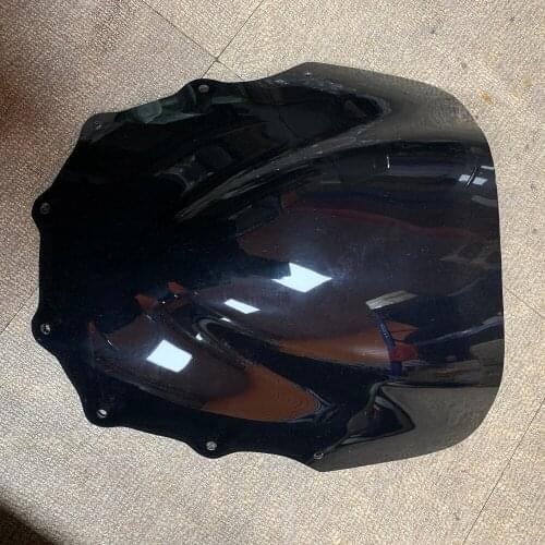 Motorcycle ABS Plastics Tint front fairing Clear Windshield Windscreen For Kawasaki ZZR 400 ZZR400 1992-up