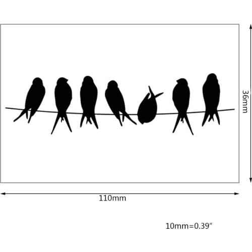 Animals Magpie Bird Clear Silicone Stamp Seal For DIY Scrapbooking Photo Album E56E