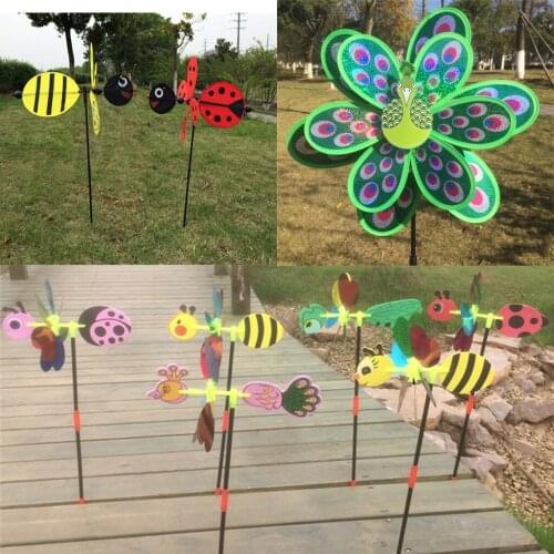 Animal Windmills Wind Windsock Wheel Garden Yard Lawn Camping Decor Outdoor Toys