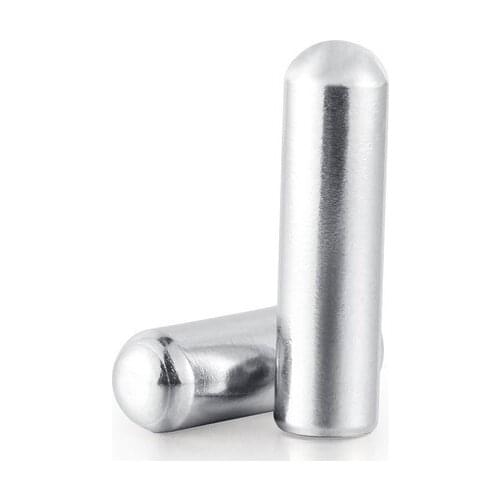 20pcs M2.6 cylindrical pin round head roller dowels guide pins locating solid dowel stainless steel 6mm-20mm long