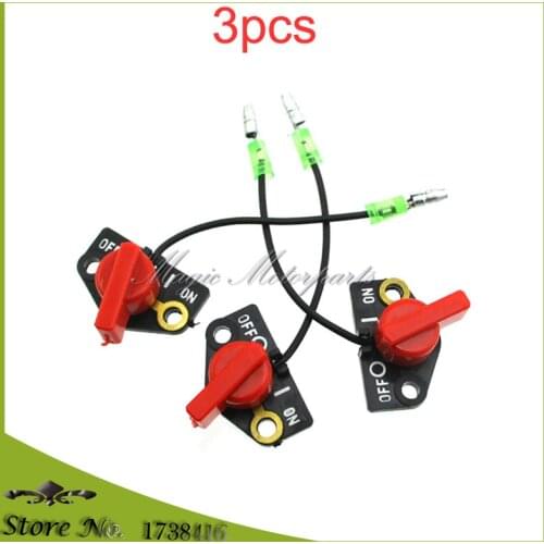 3pcs On/Off Kill Engine Stop Switch For ROBIN SUBARU EY15 EY20 EY28 EY27 EX13 EX17 EX21 EX27 EX30 EX35 EX40 EH36 EH41 Engine