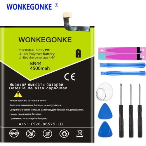 WONKEGONKE BN44 Battery for Xiaomi Redmi 5 plus 5.99" Hongmi 5 Plus Batteries Bateria