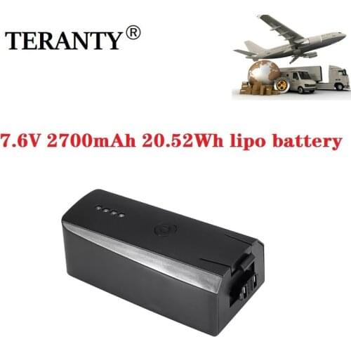 1-2PCS Replacement Spare Battery for Parrot Anafi Drone 7.6V 2700mAh 20.52Wh Upgrade Battery
