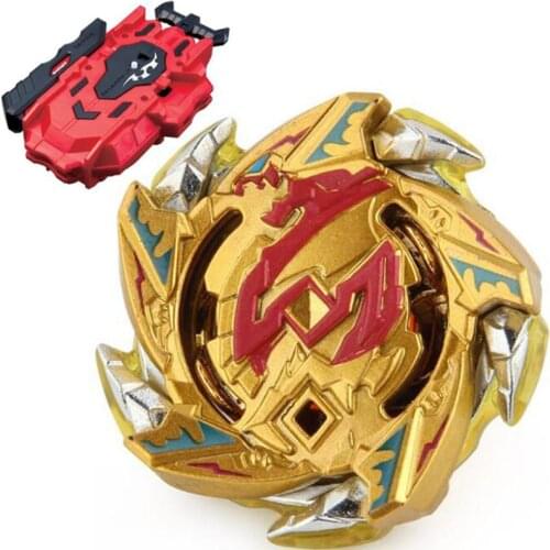 Spinning Top BURST Booster Super Z Layer B-113 Hell Salamander B113 New Kids Toy Top LR Red Bey Launcher