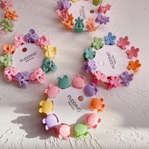 Cute Girls Women Flower Crown Animals Baby Hair Claws Children Hair Pins Hair Clips Kids Hair Accessories Set