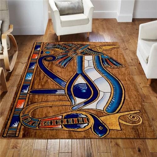 Eye of Horus Rug Non-slip Mat Dining Room Living Room Soft Bedroom Carpet 01