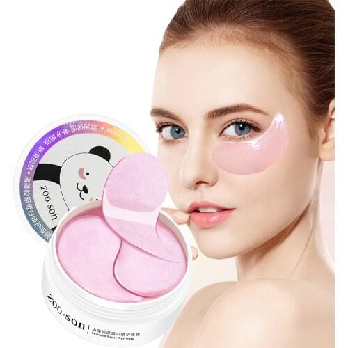 60pc Seaweed Collagen Eye Patches Under The Eyes Gel Patch For Edema Hydrogel Eye Patch From Dark Circles Patches Eye Mask Korea