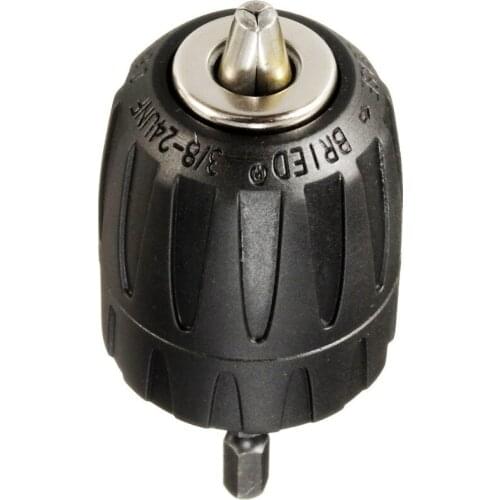 2 Sets Lot 1/4 Inch Hex Shank 0.8-10mm Drill Keyless Chuck Makita Power Tools Accessories 1 Tool Power Tools