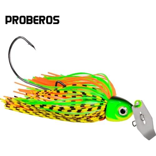 PROBEROS1PCS Spoon Baits 12-15-20-25g Spinner Fishing Lures Metal Jig Spinnerbaits Artificial Hard Wobblers Bass Fishing Tackle