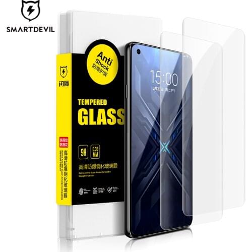 SmartDevil Screen Protectors For Black Shark 4 3 3S 2 Tempered Glass For Black Shark 4 Pro 3Pro 2Pro HD Glass