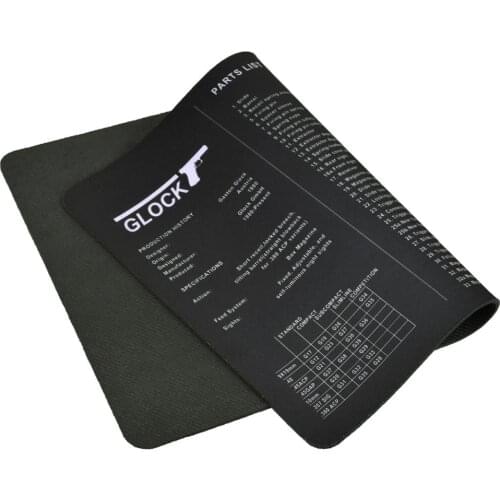 Gun Cleaning Rubber Mat Pad Tactical Accessory Beretta PX4 Mouse Pad for Glock Colt 1911 P320 Mouse mat AR15 AK47