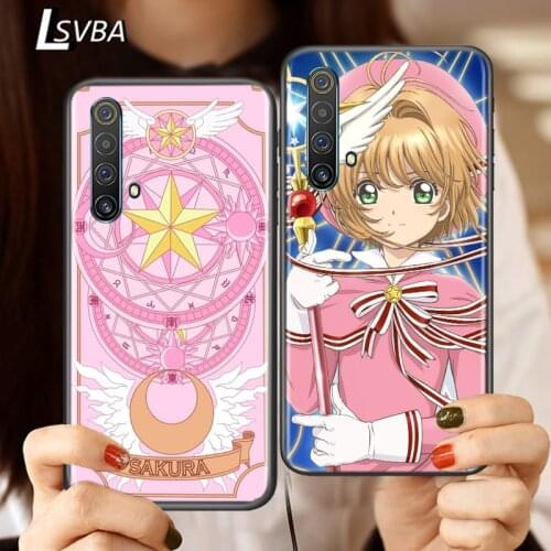 Silicone Cover Card Captor Sakuras Anime For Realme V15 X50 X7 X3 Superzoom Q2 C11 C3 7 7i 6s 6 5 Global Pro 5G Phone Case