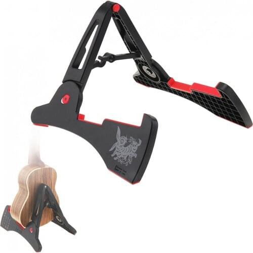 Foldable Guitar Violin Ukulele Floor Stand Holder Bracket Mount Smart Musical Instrument Parts & Accessories