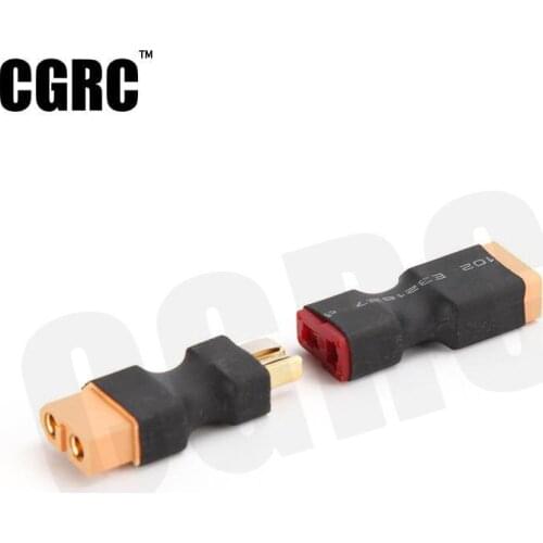 T-Plug to XT60 Lipo Battery Charger Adapter plug For RC Car Airplanes Boats Helicopter