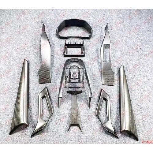 2011-2017 Z-ART carbon fiber interior parts for LP700 dry carbon fiber interior trim parts for Aventador interior tim kit