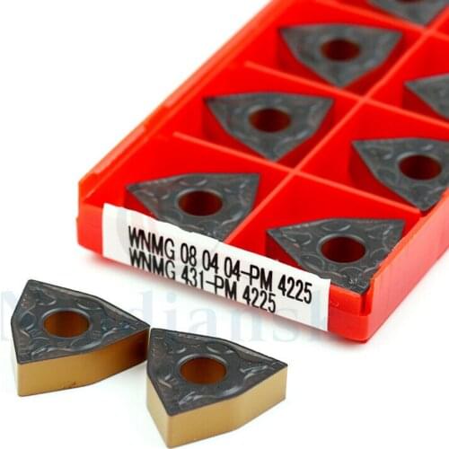 WNMG 080404-PM 4225 WNMG431-PM 4225 WNMG 431 Grade 4225 Lathe CNC Carbide Insert
