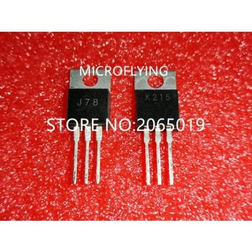 2PCS 1PCS 2SJ78 + 1PCS 2SK215 J78 + K215 TO-220