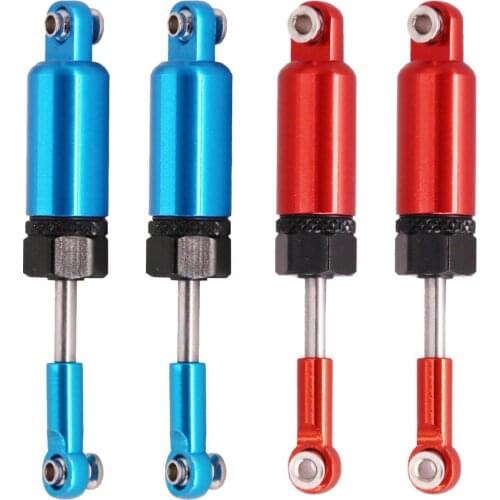 2Pcs Front Rear Shock Absorbers for WPL 1/16 Henglong C-14 C-24 Crawler Car