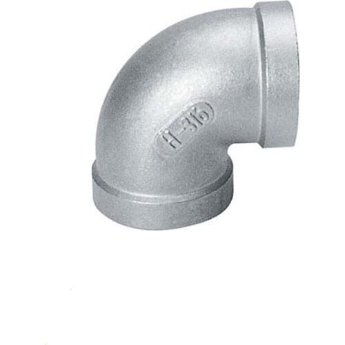 2019 New 1" BSP Elbow 90 Degree Angled Stainless Steel 304 Female Threaded Pipe Fitting Water Gas Oil DN25