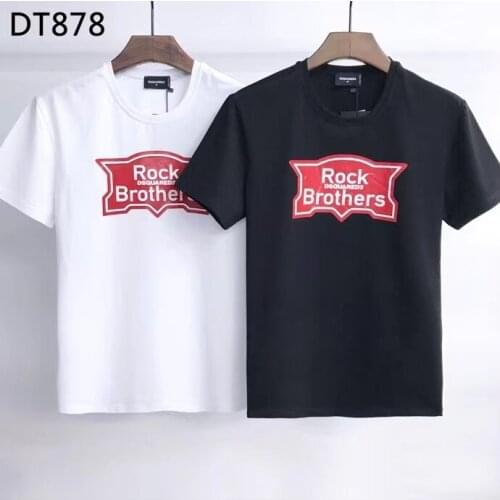 2021 Fashion Tide Brand Dsquared2 Mens Advanced Printed T-Shirt DT878