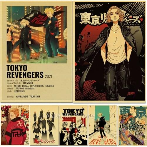 5d Diy Diamond Painting Vintage Anime Tokyo Revengers Poster Cartoon Manga Diamond Mosaic Embroidery Cross Stitch Set Home Decor
