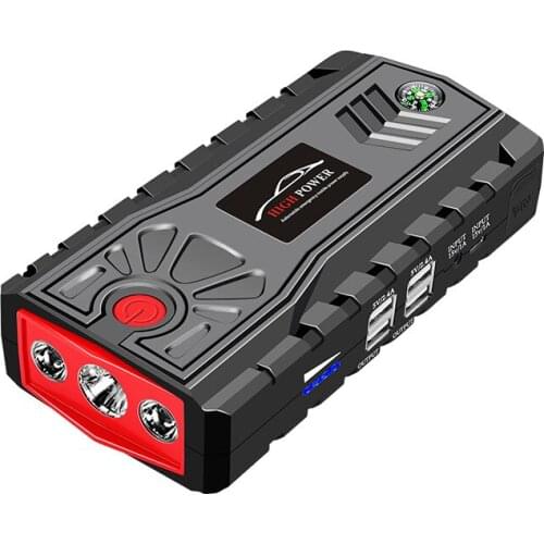 12V 800A Car Jump Starter Portable Emergency Charger Battery 28000mAh Power Bank for Mobile Phone Car Booster Starting Device