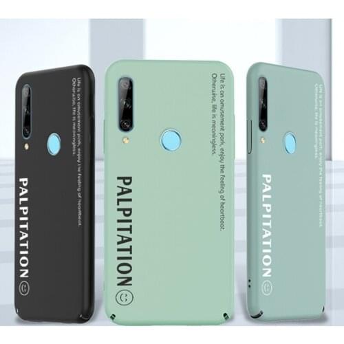 For Huawei Honor 9X with fingerprint hole Case,hard PC Cover full protection Phone Cases for huawei honor 9X Global version Case