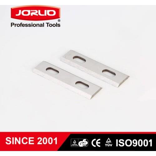 2PCS Double Edge Planer Knives Replacement Blades High Carbon Tool Steel