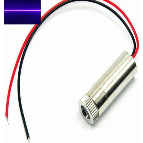Focusable 50mW 405nm Violet Blue Line Beam Laser Diode LED Module DC5V