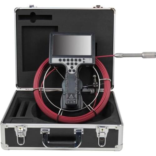 Duct cleaning tools video snake pipe&wall inspection color camera system Industrial Videoscope