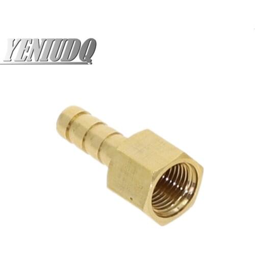 Brass Splicer Pipe Fitting Y Shape 3 Way Hose Barb 4mm-16mm Copper Barbed Connector Joint Coupler Adapter Pneumatic